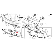 Load image into Gallery viewer, [NEW] JDM HONDA LEGEND HYBRID KC2 2020 Rear Bumper (120/130/520) GENUINE OEM
