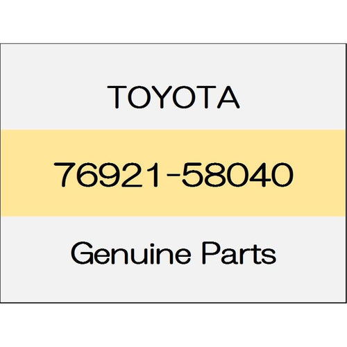 [NEW] JDM TOYOTA VELLFIRE H3# Side mudguard protector No.1 76921-58040 GENUINE OEM
