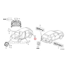 Load image into Gallery viewer, [NEW] JDM HONDA ZR-V e:HEV RZ4 2025 Emblem/Caution Label GENUINE OEM
