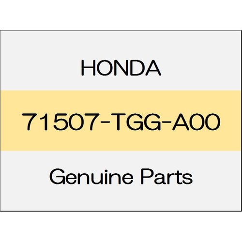 [NEW] JDM HONDA CIVIC HATCHBACK FK7 Garnish, rear bumper center 71507-TGG-A00 GENUINE OEM