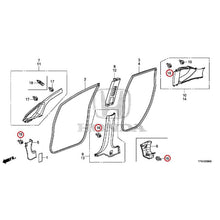 Load image into Gallery viewer, [NEW] JDM HONDA FIT GE8 2012 Pillar Garnish GENUINE OEM
