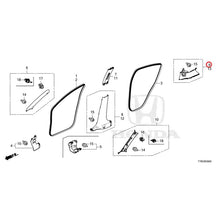Load image into Gallery viewer, [NEW] JDM HONDA VEZEL HYBRID RU3 2020 Pillar Garnish GENUINE OEM
