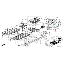 Load image into Gallery viewer, [NEW] JDM HONDA LEGEND HYBRID KC2 2020 Side Sill Garnish/Under Cover GENUINE OEM
