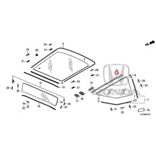 Load image into Gallery viewer, [NEW] JDM HONDA CR-Z ZF2 2016 Rear Windshield Glass GENUINE OEM
