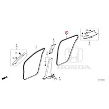 Load image into Gallery viewer, [NEW] JDM HONDA WR-V RG5 2024 Pillar Garnish GENUINE OEM
