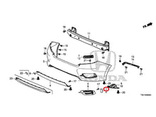 Load image into Gallery viewer, [NEW] JDM HONDA CIVIC FC1 2020 Rear Bumper GENUINE OEM
