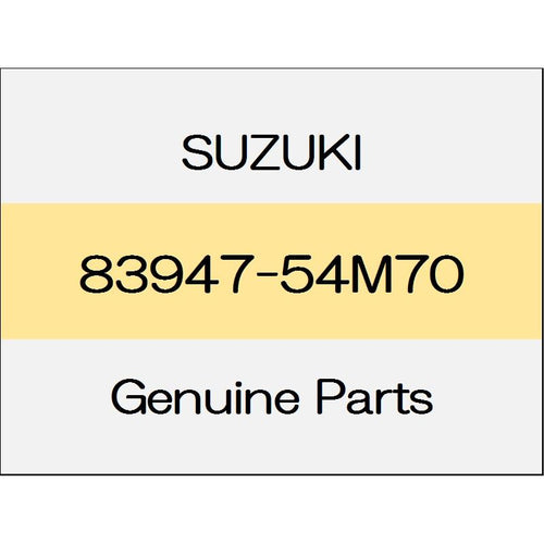 [NEW] JDM SUZUKI SWIFT ZC13/43/53/83,ZD53/83 Back door garnish bolt 83947-54M70 GENUINE OEM