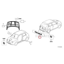 Load image into Gallery viewer, [NEW] JDM HONDA Honda e ZC7 2023 Emblem/Caution Label GENUINE OEM
