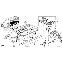 Load image into Gallery viewer, [NEW] JDM HONDA CIVIC FK2 2015 Undercover/Side Sill Garnish GENUINE OEM

