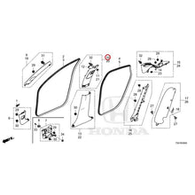 Load image into Gallery viewer, [NEW] JDM HONDA CIVIC FL4 2023 Pillar Garnish GENUINE OEM
