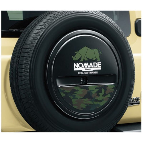 [NEW] JDM Suzuki Jimny NOMADE JC74W Spare Tire Half Cover Decal Camouflage OEM