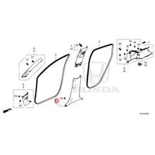 Load image into Gallery viewer, [NEW] JDM HONDA ZR-V e:HEV RZ4 2025 Pillar Garnish GENUINE OEM
