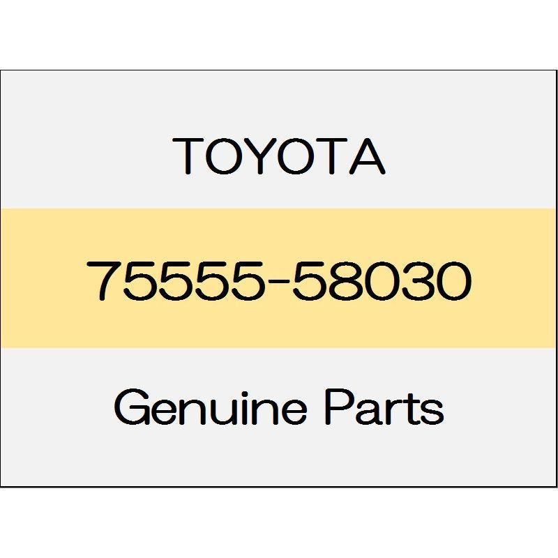 [NEW] JDM TOYOTA ALPHARD H3# Roof drip side finish molding center (R) 75555-58030 GENUINE OEM