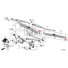Load image into Gallery viewer, [NEW] JDM HONDA LEGEND HYBRID KC2 2016 Front Windshield Wiper GENUINE OEM
