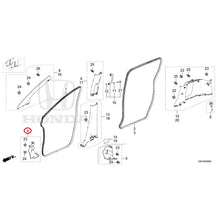 Load image into Gallery viewer, [NEW] JDM HONDA FREED e:HEV GT8 2025 Pillar Garnish GENUINE OEM
