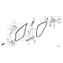 Load image into Gallery viewer, [NEW] JDM HONDA VEZEL RV3 2021 Pillar Garnish GENUINE OEM
