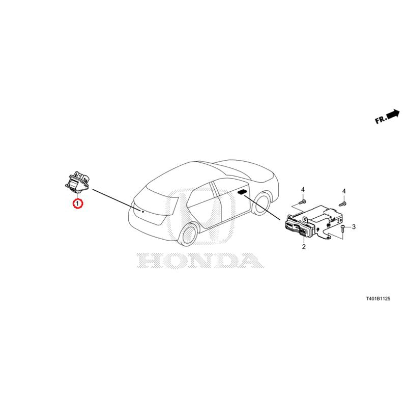 [NEW] JDM HONDA CIVIC FL1 2022 Rear View Camera/Etc Unit GENUINE OEM