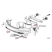 Load image into Gallery viewer, [NEW] JDM HONDA LEGEND HYBRID KC2 2016 Rear Bumper (100/110/500/510) GENUINE OEM
