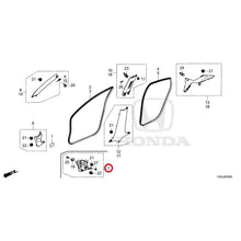 Load image into Gallery viewer, [NEW] JDM HONDA CIVIC FK8 2020 Pillar Garnish GENUINE OEM
