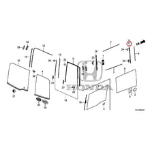Load image into Gallery viewer, [NEW] JDM HONDA STEP WGN SPADA RP5 2020 Rear Windshield Glass/Quarter Glass (1) GENUINE OEM

