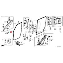 Load image into Gallery viewer, [NEW] JDM HONDA STEP WGN SPADA RP5 2020 Pillar Garnish GENUINE OEM
