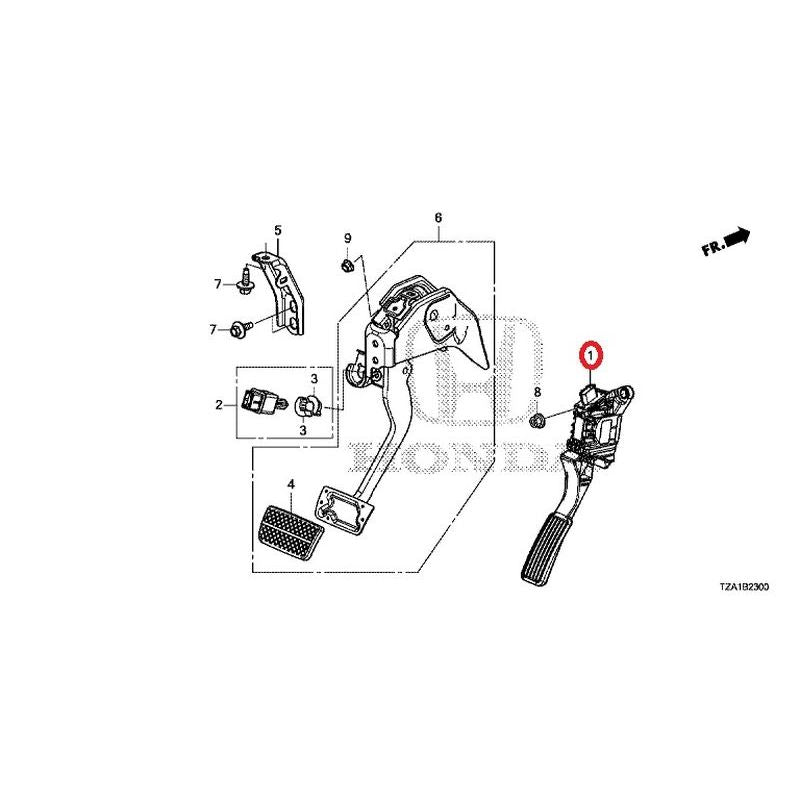 [NEW] JDM HONDA FIT GR1 2020 Pedals GENUINE OEM