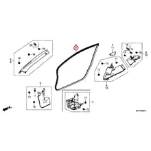 Load image into Gallery viewer, [NEW] JDM HONDA CR-Z ZF1 2012 Pillar Garnish GENUINE OEM
