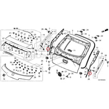 Load image into Gallery viewer, [NEW] JDM HONDA ZR-V RZ3 2023 Tailgate GENUINE OEM
