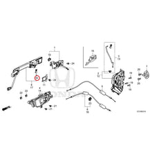 Load image into Gallery viewer, [NEW] JDM HONDA STEP WGN e:HEV RP8 2022 Front Door Locks/Outer Handles GENUINE OEM
