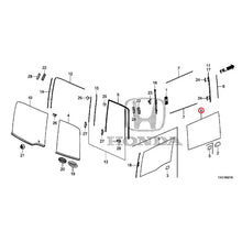 Load image into Gallery viewer, [NEW] JDM HONDA STEP WGN SPADA RP5 2020 Rear Windshield Glass/Quarter Glass (1) GENUINE OEM

