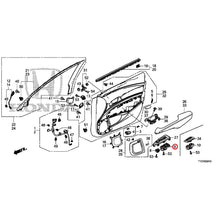 Load image into Gallery viewer, [NEW] JDM HONDA LEGEND HYBRID KC2 2020 Front Door Lining GENUINE OEM
