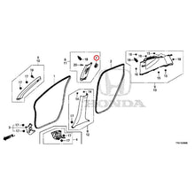 Load image into Gallery viewer, [NEW] JDM HONDA CR-V HYBRID RT5 2020 Pillar Garnish GENUINE OEM
