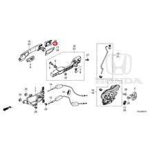 Load image into Gallery viewer, [NEW] JDM HONDA CIVIC FK8 2020 Rear Door Lock Outer Handle GENUINE OEM
