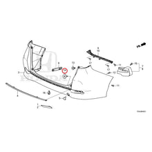 Load image into Gallery viewer, [NEW] JDM HONDA SHUTTLE GP7 2021 Rear Bumper GENUINE OEM
