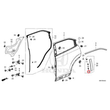 Load image into Gallery viewer, [NEW] JDM HONDA VEZEL RV3 2021 Rear Door Panel GENUINE OEM
