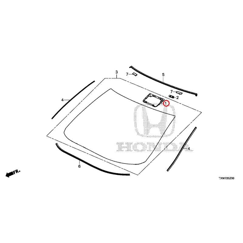 希少 INSIGHT WX150 NEW] JDM HONDA INSIGHT ZE4 2021 Front Windshield GENUINE OEM – JDM