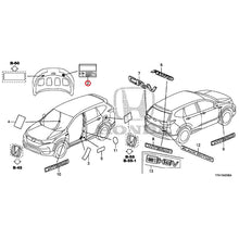 Load image into Gallery viewer, [NEW] JDM HONDA CR-V HYBRID RT5 2020 Emblem/Caution Label GENUINE OEM

