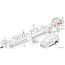 Load image into Gallery viewer, [NEW] JDM HONDA ODYSSEY e:HEV RC4 2021 Garnish/Rear Inner Fender GENUINE OEM
