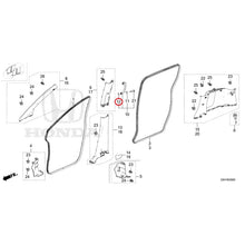 Load image into Gallery viewer, [NEW] JDM HONDA FREED e:HEV GT8 2025 Pillar Garnish GENUINE OEM
