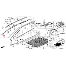 Load image into Gallery viewer, [NEW] JDM HONDA SHUTTLE GP7 2021 Molding/Side Sill Garnish GENUINE OEM

