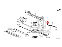 Load image into Gallery viewer, [NEW] JDM HONDA CIVIC FC1 2020 Rear Bumper GENUINE OEM
