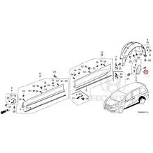 Load image into Gallery viewer, [NEW] JDM HONDA ODYSSEY RC1 2021 Garnish/Rear Inner Fender GENUINE OEM

