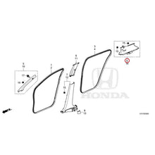 Load image into Gallery viewer, [NEW] JDM HONDA WR-V RG5 2024 Pillar Garnish GENUINE OEM
