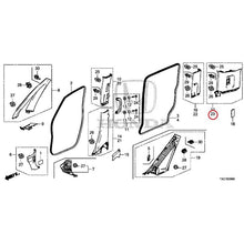 Load image into Gallery viewer, [NEW] JDM HONDA STEP WGN SPADA RP5 2020 Pillar Garnish GENUINE OEM

