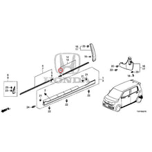 Load image into Gallery viewer, [NEW] JDM HONDA N-WGN CUSTOM JH3 2023 Molding/Side Sill Garnish GENUINE OEM
