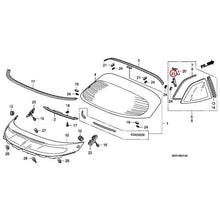 Load image into Gallery viewer, [NEW] JDM HONDA CIVIC FN2 2009 Rear Windshield Glass/Quarter Glass GENUINE OEM
