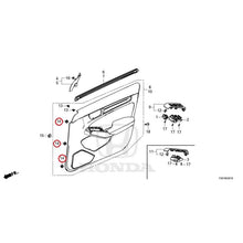 Load image into Gallery viewer, [NEW] JDM HONDA CIVIC FL5 2023 Front Door Lining GENUINE OEM
