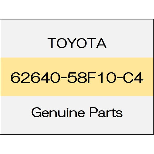 [NEW] JDM TOYOTA ALPHARD H3# Quota trim rear (L) ~ 1801 2AR-FE Mu standards-based X 7-passenger side lift seat 62640-58F10-C4 GENUINE OEM