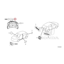 Load image into Gallery viewer, [NEW] JDM HONDA CIVIC FL4 2023 Emblem/Caution Label GENUINE OEM
