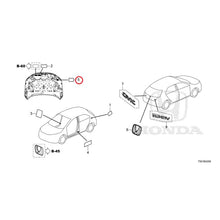 Load image into Gallery viewer, [NEW] JDM HONDA Civic e:HEV FL4 2025 Emblem/Caution Label GENUINE OEM
